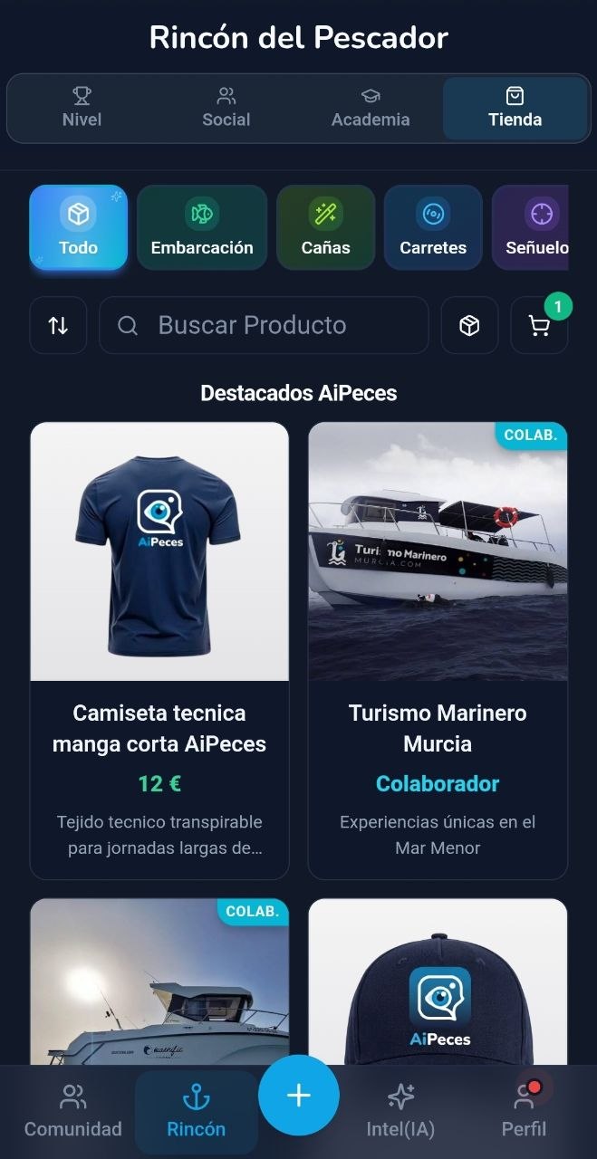 Tienda de pesca en AiPeces