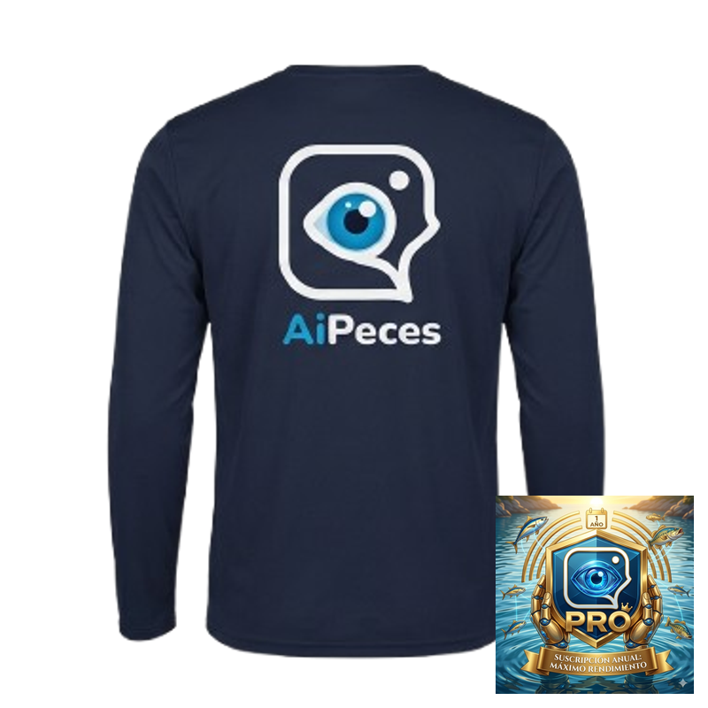 Camiseta manga larga + Pro Anual — Tienda AiPeces